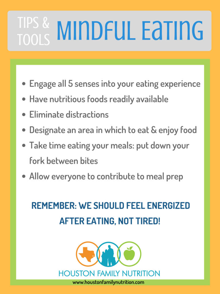 Mindful eating tips