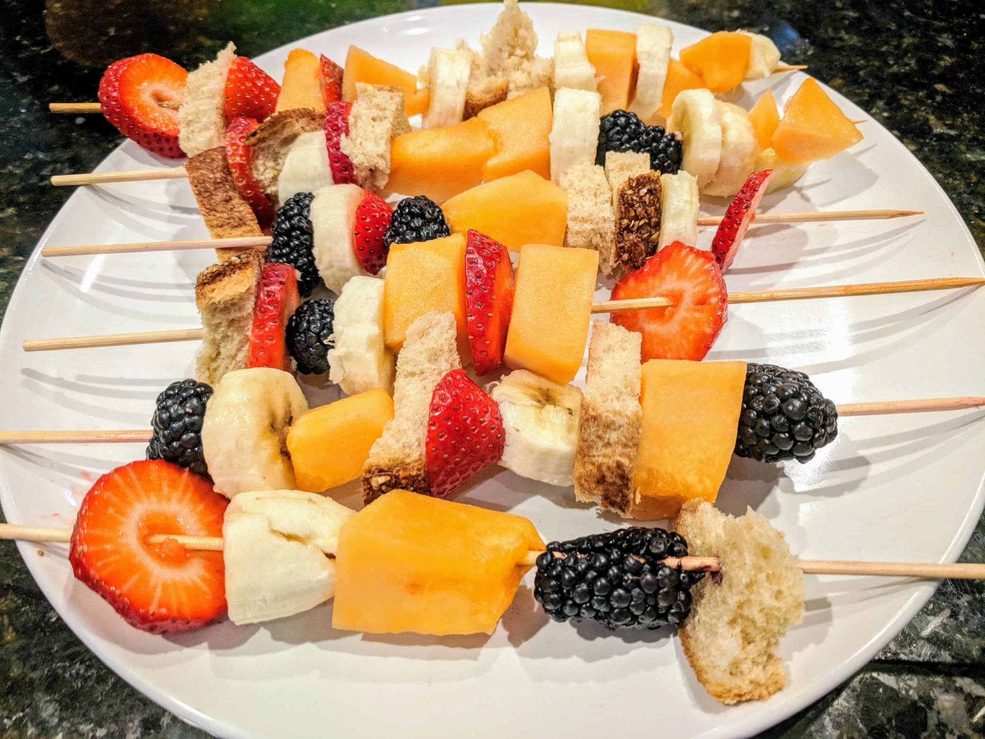 Kid-Friendly Fruit Skewers